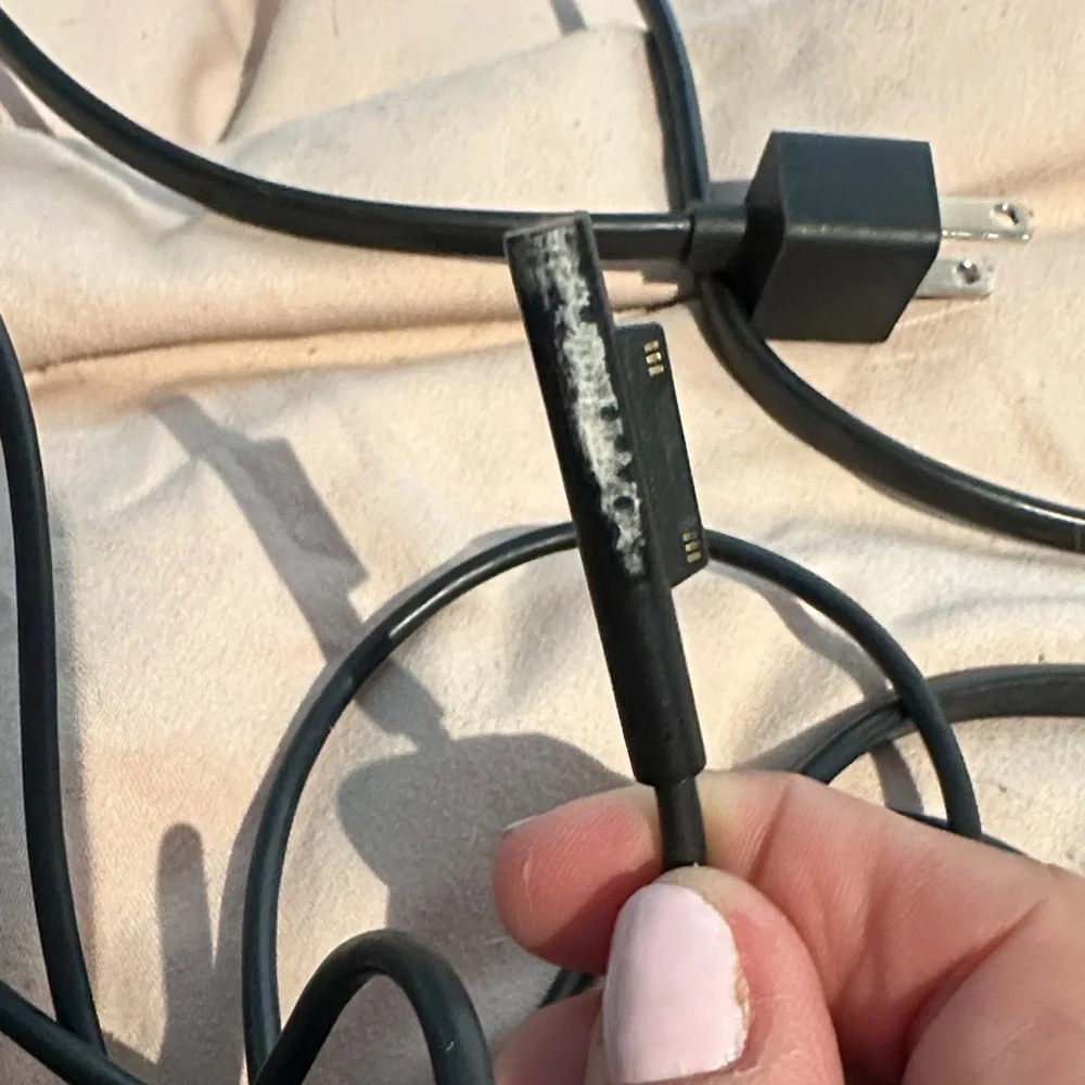 Set of 2. Microsoft pro charger. listing Includes 2 chargers. 65w